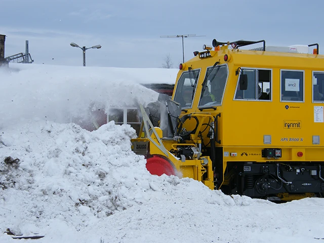 Zaugg snøfres jernbane